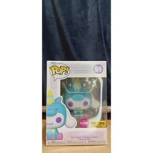 Funko Pop Vinyl Sanrio Hello Kitty Flocked Hot Topic Exclusive Cinnamoroll 59